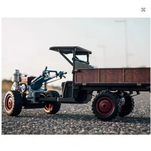 JJRC C8836 1:12 Scale RC Tractor, 4WD Spraying Function Remote Control Car, Farm Vehicle Toy Gift