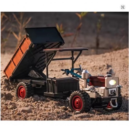 JJRC C8836 1:12 Scale RC Tractor, 4WD Spraying Function Remote Control Car, Farm Vehicle Toy Gift