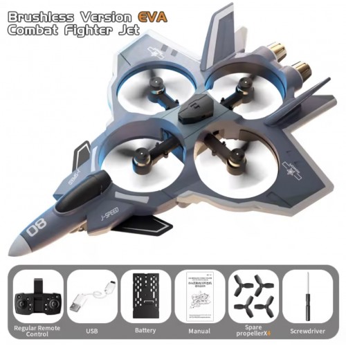 JJRC H129 PRO RC Fighter Jet with Camera & Missile Launch – 2.4G Remote Control EPP Foam Aircraft