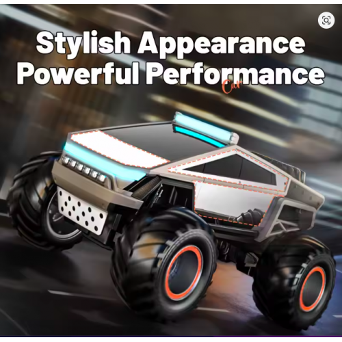 JJRC Q202 Alloy Cyberpunk RC Pickup – 1:14 Off-Road Remote Control Car for Kids JJRC Q202 Alloy Cyberpunk RC Pickup – 1:14 Off-Road Remote Control Car for Kids