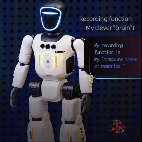 R40 Intelligent RC Robot Toy – Smart Dancing Remote Control Robot for Kids with Lights & Music
