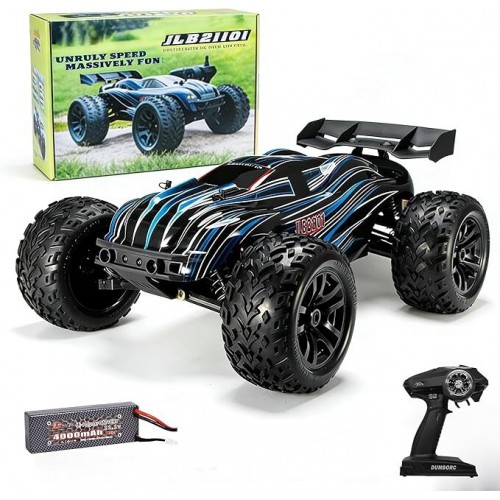 JLB Racing Cheetah 21101 110 4WD RC Car Truck 80kmh with 120A ESC 3670 2500KV Brushless Motor