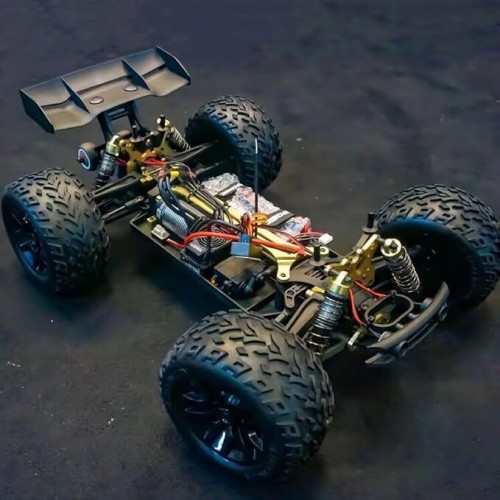 JLB Racing Cheetah 21101 110 4WD RC Car Truck 80kmh with 120A ESC 3670 2500KV Brushless Motor