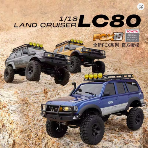 JXC LC80 1/12 Scale 4WD RC Rock Crawler RTR Off-Road Car