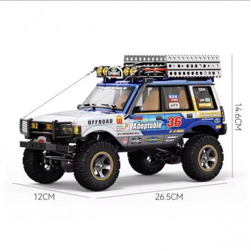 JXC LR1801 1/18 Scale 4WD RC Rock Crawler – Dual Speed Off-Road Remote Control Car (RTR)