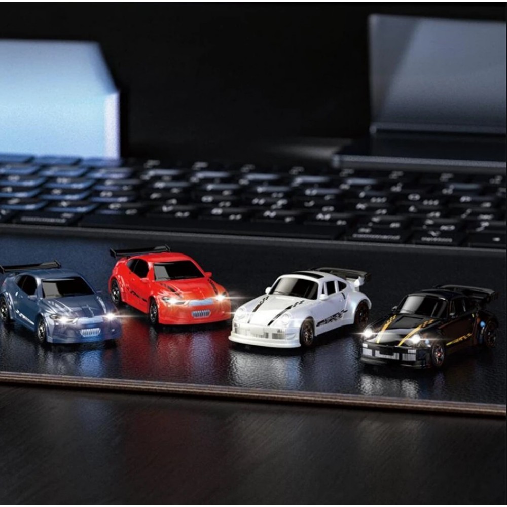 KFPLAN KF20 1/64 2.4G 4WD Drift RC Car Mini Race LED Light Radio ...