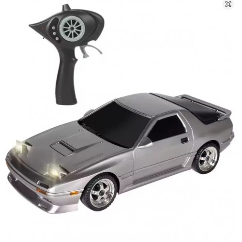 LDRC 1802 RTR 1/18 2.4G RWD RC Car FC Racing Drift Gyro On-Road Full Proportional Vehicles Models Toys - White & Silver LDRC 1802 RTR 1/18 2.4G RWD RC Car FC Racing Drift Gyro On-Road Full Proportional Vehicles Models Toys - White & Silver