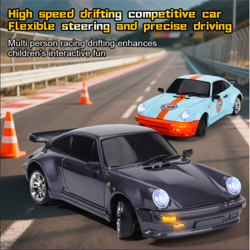 LDRC 1898 RTR 1/18 2.4G RWD Drift RC Car Gyro LED Light On-Road Full Proportional Alloy Body Shell Racing Classic Vehicles Models Toys LDRC 1898 RTR 1/18 2.4G RWD Drift RC Car Gyro LED Light On-Road Full Proportional Alloy Body Shell Racing Classic Vehicles Models Toys
