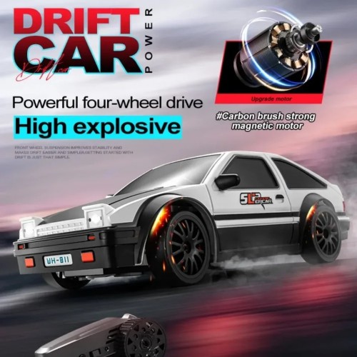 Mini Drift Rc Car 1/24 Scale 15kmph Remote Control Drift Car Assorted 