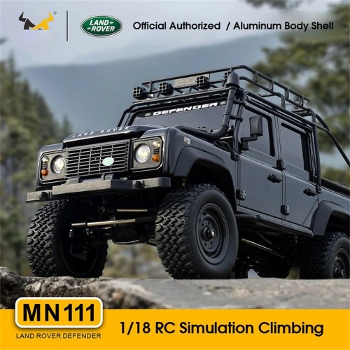 MNRC MN111 1:18 DIY Kit RC Rock Crawler – 4X4 Off-Road Truck with LED Lights, Portal Axle & Alloy Shell (Multicolor) MNRC MN111 1:18 DIY Kit RC Rock Crawler – 4X4 Off-Road Truck with LED Lights, Portal Axle & Alloy Shell (Multicolor)