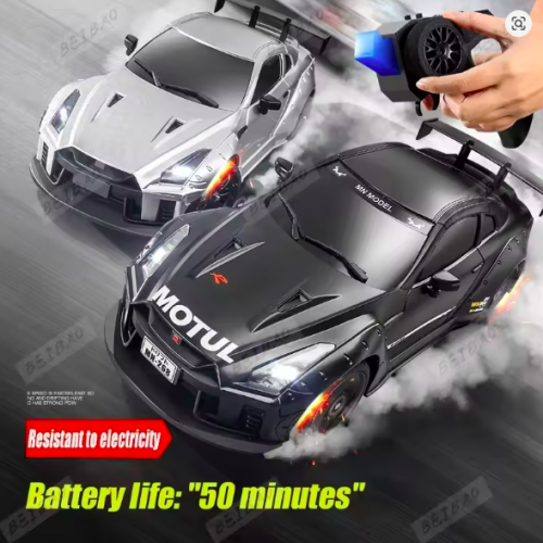 MNRC MN268 1:16 High-Speed RC Drift Car – 25 Km/h 4WD GTR Professional Racing Remote Control Car with Upgraded Battery
