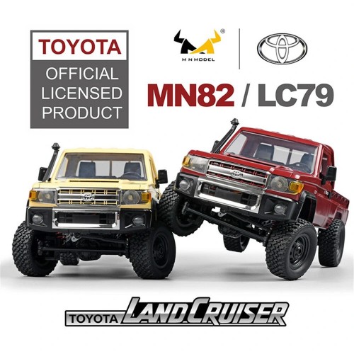 MN82 1:12 Retro RC Pickup Truck LC79 4WD with LED Lights & Lithium Battery