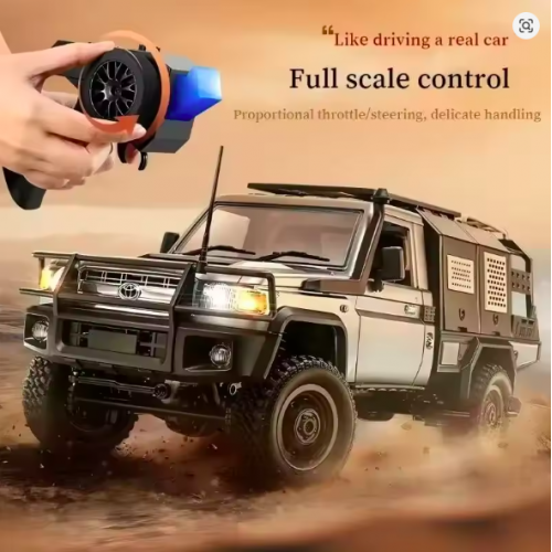 MNRC MN82S 1:12 RC Off-Road Pickup Truck – Retro Full-Scale 4WD 2.4GHz RC Car with 280 Motor for Kids & Adults