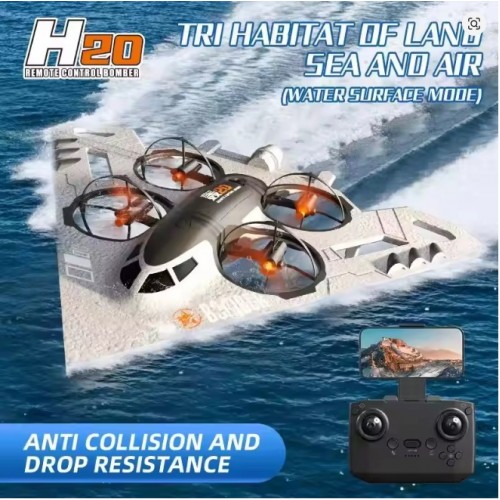 QYRC H20 Water Land Air 3-in-1 RC Drone