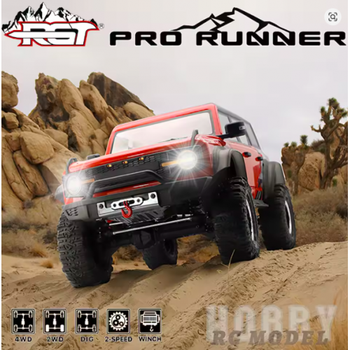 RGT EX86130 Pro Runner 1/10 RTR 4X4 RC Rock Crawler