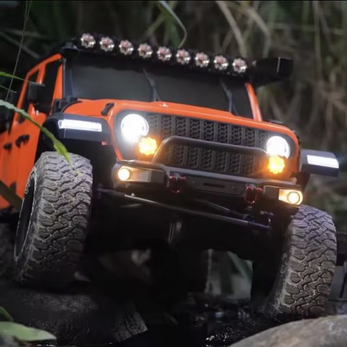 RLAARLO JK07 Pro 1/7 Brushless RC Rock Crawler – 4WD High Performance Off-Road Truck