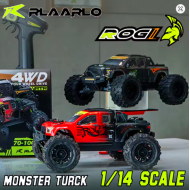 Rlaarlo ROG1 Gladiator 1/14 Brushless 4WD RC Monster Truck – RTR Off-Road Electric Car with 3S Battery