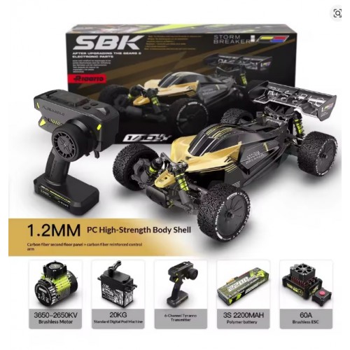 Rlaarlo SBK10 Storm Breaker RC Buggy – 1/10 Scale 4WD Brushless High-Speed Buggy