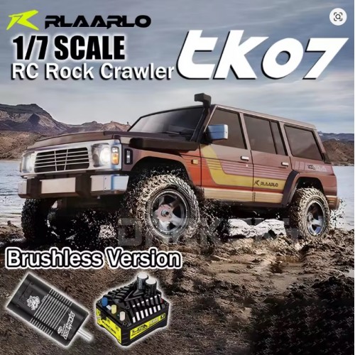 Rlaarlo TK07 1/7 Scale Brushless RC Car – High-Speed Off-Road Racing Truck Rlaarlo TK07 1/7 Scale Brushless RC Car – High-Speed Off-Road Racing Truck