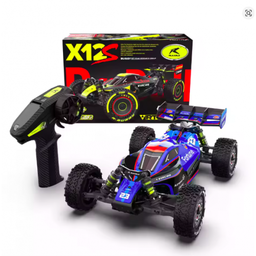 Rlaarlo X12S 1/12 Brushless 4WD RC Buggy – 90 KM/H High-Speed Off-Road Remote Control Car with 2200mAh Battery Rlaarlo X12S 1/12 Brushless 4WD RC Buggy – 90 KM/H High-Speed Off-Road Remote Control Car with 2200mAh Battery