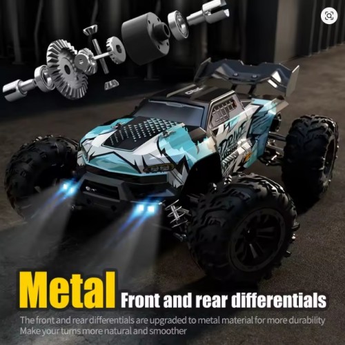 SUCHIYU 570Km/h High Speed RC Cars 16102 Pro 2.4G 4WD Climbing Racing Off-Road Car With LED Brushless Motor Alloy Gear