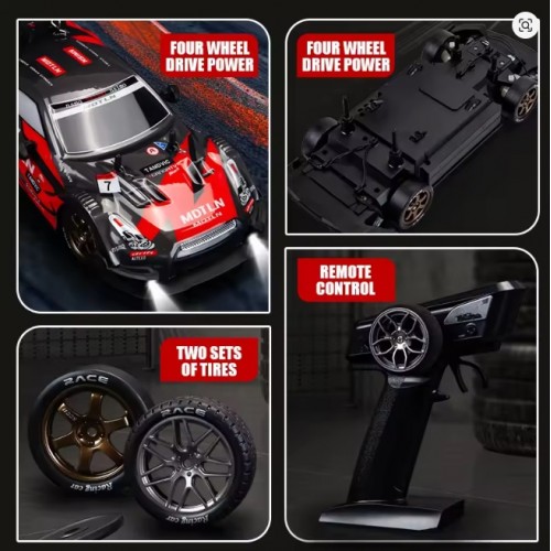SQ-2335 4WD Drift RC Car with LED Lights | Professional Remote Control Racing Car SQ-2335 4WD Drift RC Car with LED Lights | Professional Remote Control Racing Car