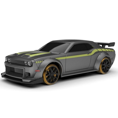 TURBO RACING 1:76 Scale Drift RC Car with Gyro Mini Full Proportional RTR 2.4GHZ Remote Control with 2 Replaceable Body Shell (C65-GREY) TURBO RACING 1:76 Scale Drift RC Car with Gyro Mini Full Proportional RTR 2.4GHZ Remote Control with 2 Replaceable Body Shell (C65-GREY)