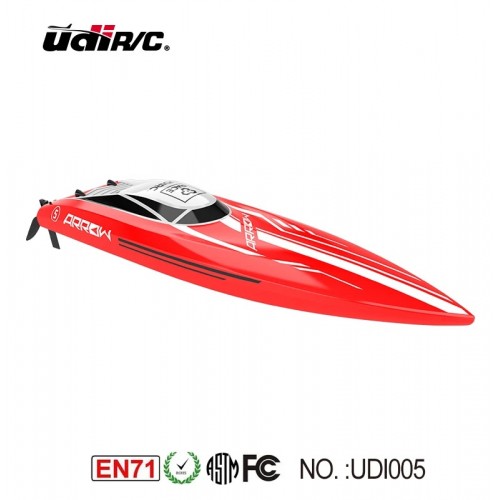 UDIRC UDI005 Arrow RC Boat – 25" Large Scale Brushless, Water-Cooled Racing Model
