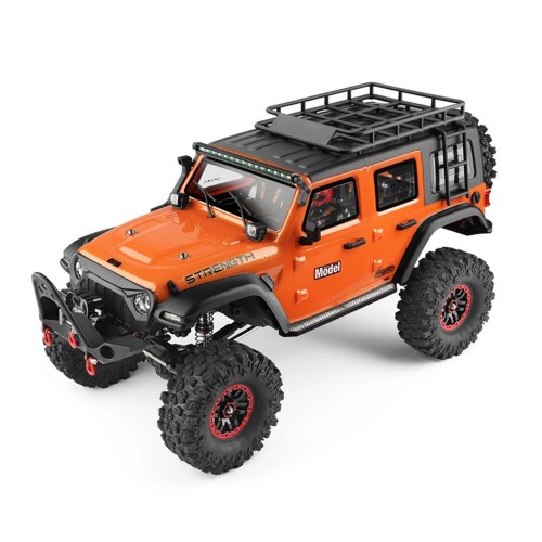 Wltoys 104010 RTR 1/10 2.4G 4WD RC Car Rock Crawler Off-Road Climbing Truck Full Proportional LED Light Vehicles Models Toys - Blue Standard Version