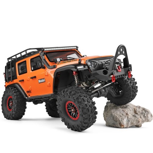 Wltoys 104010 RTR 1/10 2.4G 4WD RC Car Rock Crawler Off-Road Climbing Truck Full Proportional LED Light Vehicles Models Toys - Blue Standard Version