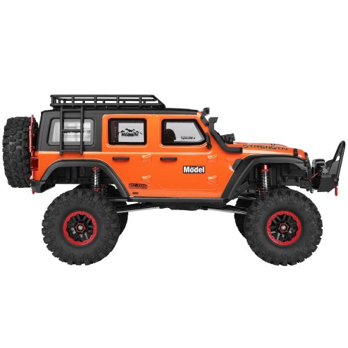 Wltoys 104010 RTR 1/10 2.4G 4WD RC Car Rock Crawler Off-Road Climbing Truck Full Proportional LED Light Vehicles Models Toys - Blue Standard Version