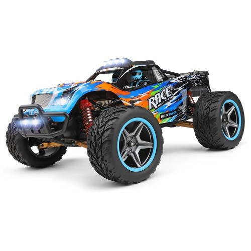 Wltoys 104019 1/10 2.4G 4WD Brushless High Speed RC Car Vehicle Models 55KM/H - Black blue Wltoys 104019 1/10 2.4G 4WD Brushless High Speed RC Car Vehicle Models 55KM/H - Black blue