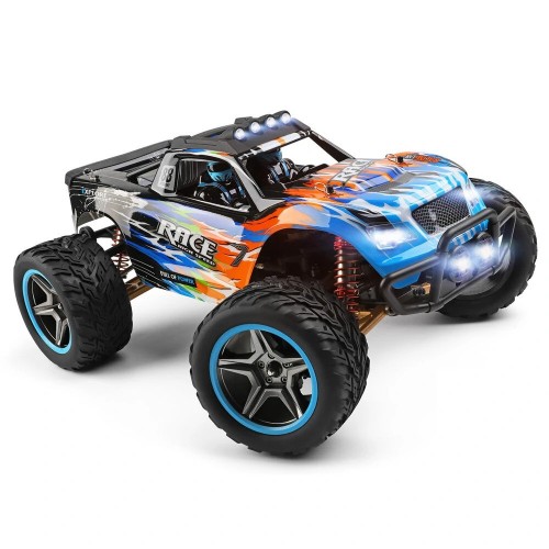 Wltoys 104019 1/10 2.4G 4WD Brushless High Speed RC Car Vehicle Models 55KM/H - Black blue Wltoys 104019 1/10 2.4G 4WD Brushless High Speed RC Car Vehicle Models 55KM/H - Black blue