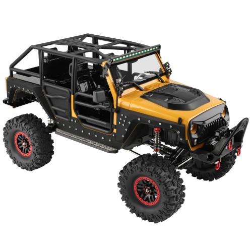 Wltoys 104026 RTR 1/10 2.4G 4WD RC Car Rock Crawler Off-Road Climbing Truck Full Proportional LED Light Vehicles Models Toys - Standard Version Wltoys 104026 RTR 1/10 2.4G 4WD RC Car Rock Crawler Off-Road Climbing Truck Full Proportional LED Light Vehicles Models Toys - Standard Version