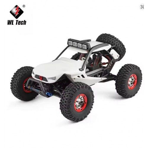 Wl Toys 12429 1:12 4WD WLtoys RC Racing Car High Speed Off-Road Remote Control Alloy Crawler Truck LED Light Buggy 