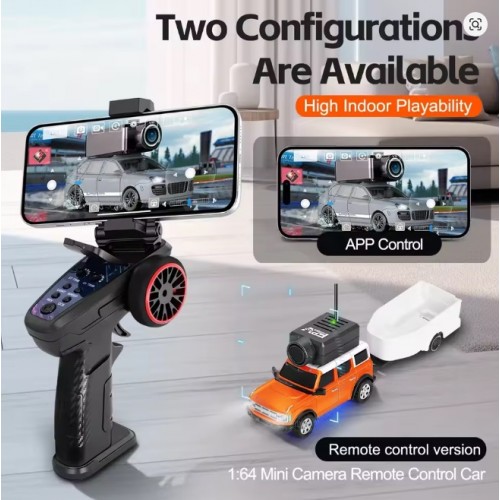 WLtoys 6406-C RC Camera Car Is Equipped With A 720P FPV Camera Supporting Remote Control Via A 2.4G Mobile Phone APP