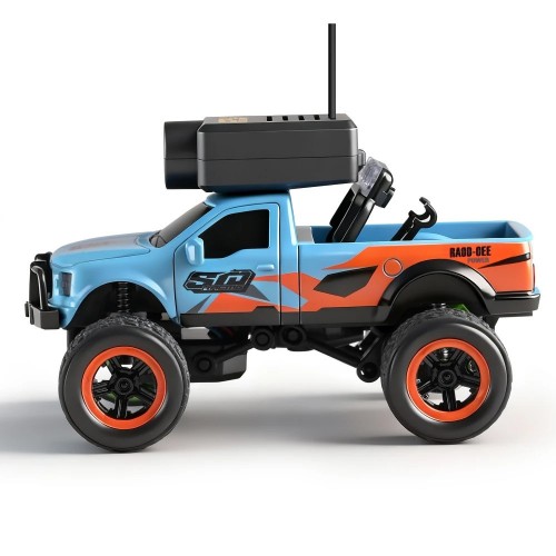 Wltoys 6407 FPV RC Car – 1/64 Mini FPV RC Car with WiFi Camera & Monitor