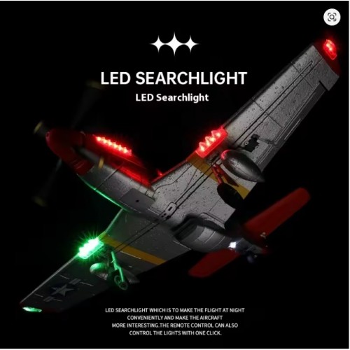 WLtoys XK A280 P51 Fighter RC Plane 4CH 3D/6G Brushless Aircraft