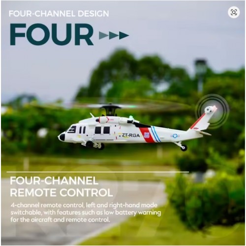 WLtoys K270 RC Helicopter 2.4GHz Brushless Motor with 6-Axis Gyro, Altitude Hold & Optical Flow, 4CH Ready-to-Fly