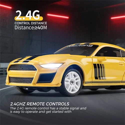 WLtoys K4308 1/43 4WD Mini Drift RC Car with Gyro & LED Lights