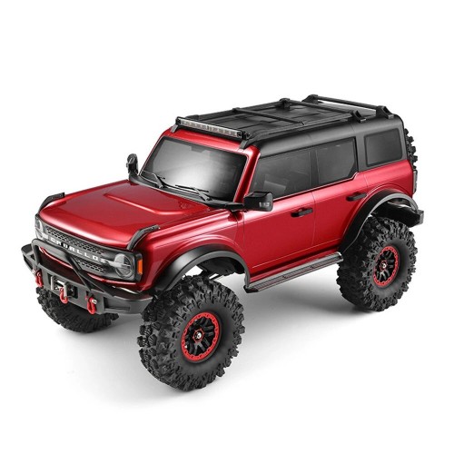 Wltoys 104020 RTR 1/10 2.4G 4WD RC Car Rock Crawler Off-Road Climbing Truck Full Proportional LED Light Vehicles Models Toys - Red Standard Version Wltoys 104020 RTR 1/10 2.4G 4WD RC Car Rock Crawler Off-Road Climbing Truck Full Proportional LED Light Vehicles Models Toys - Red Standard Version