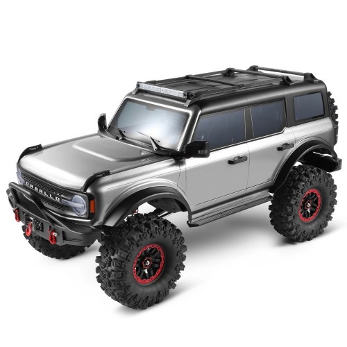 Wltoys 104020 RTR 1/10 2.4G 4WD RC Car Rock Crawler Off-Road Climbing Truck Full Proportional LED Light Vehicles Models Toys - Red Standard Version Wltoys 104020 RTR 1/10 2.4G 4WD RC Car Rock Crawler Off-Road Climbing Truck Full Proportional LED Light Vehicles Models Toys - Red Standard Version