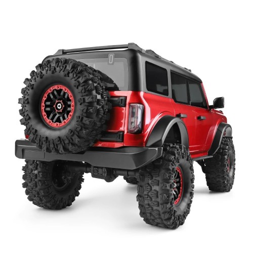 Wltoys 104020 RTR 1/10 2.4G 4WD RC Car Rock Crawler Off-Road Climbing Truck Full Proportional LED Light Vehicles Models Toys - Red Standard Version Wltoys 104020 RTR 1/10 2.4G 4WD RC Car Rock Crawler Off-Road Climbing Truck Full Proportional LED Light Vehicles Models Toys - Red Standard Version