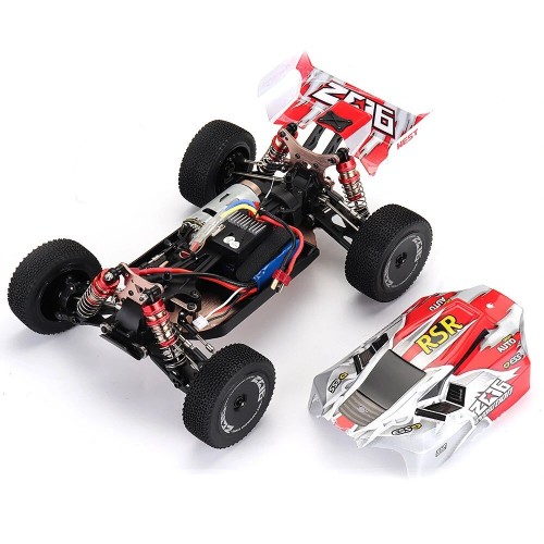 Wltoys 144001 1/14 2.4G 4WD High Speed Racing RC Car Vehicle Models 60km/h Two Battery 7.4V 2600mAh - One Battery Green Wltoys 144001 1/14 2.4G 4WD High Speed Racing RC Car Vehicle Models 60km/h Two Battery 7.4V 2600mAh - One Battery Green