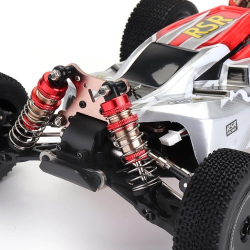 Wltoys 144001 1/14 2.4G 4WD High Speed Racing RC Car Vehicle Models 60km/h Two Battery 7.4V 2600mAh - One Battery Green Wltoys 144001 1/14 2.4G 4WD High Speed Racing RC Car Vehicle Models 60km/h Two Battery 7.4V 2600mAh - One Battery Green