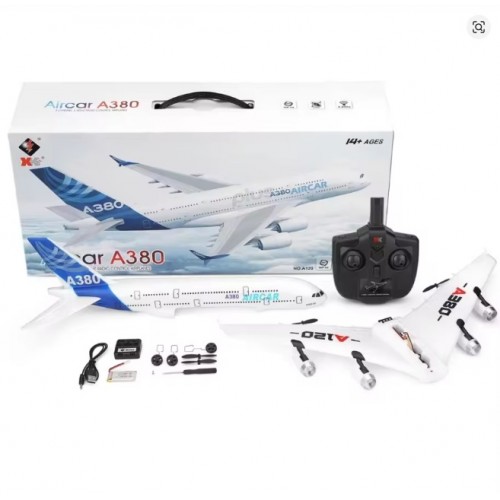 WLtoys XK A120 RC Plane 3CH 2.4G A380 EPP RTF Aircraft 200m Range