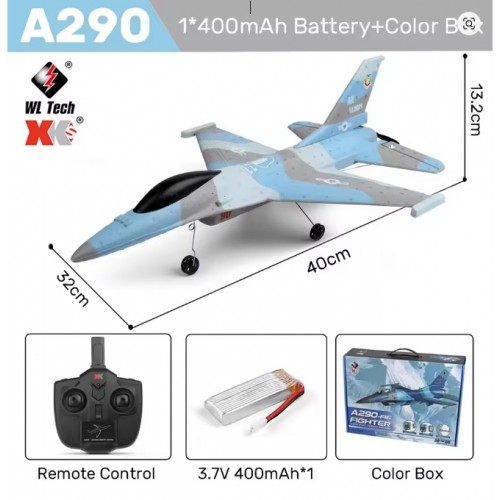 WLtoys XK A290 RC Plane 3CH Remote Control Model Aircraft 320mm Wingspan 3D6G System Airplane EPP Foam Gilder 