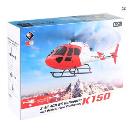 WLtoys K150 New Brushless Motor Remote Control Helicopter Four Channel 6-Axis Gyroscope Helicopter Model Hobbies