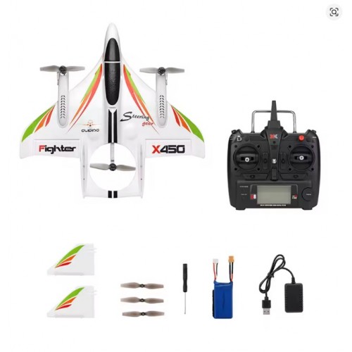 WLtoys XK X450 RC Airplane – 6CH Brushless VTOL RC Airplane with 3D/6G Flight Modes