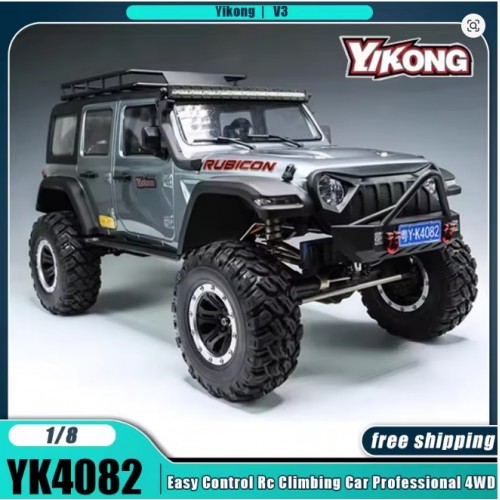 YIKONG YK4082 V3 1/8 Scale Jeep Rubicon RC Rock Crawler RTR